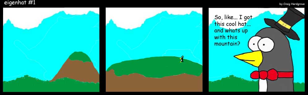 eigenhat strip #1